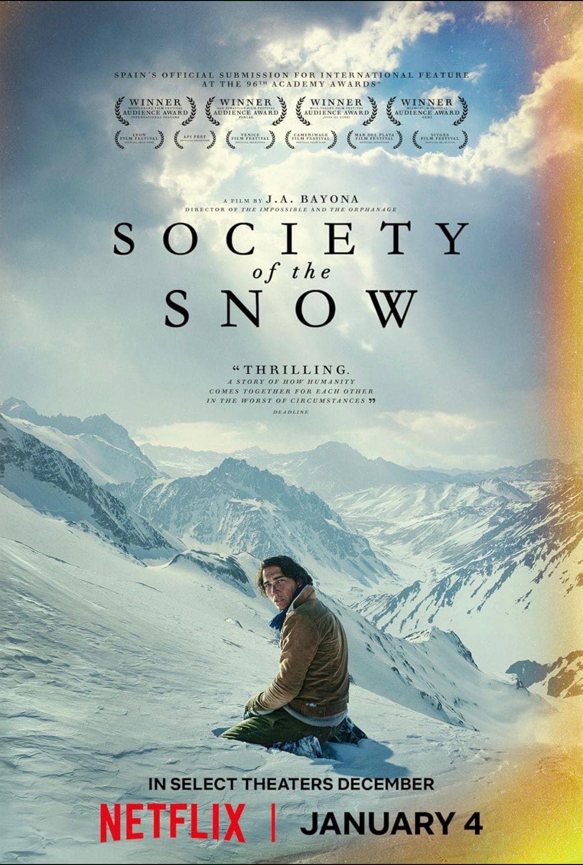Plakat: Die Schneegesellschaft